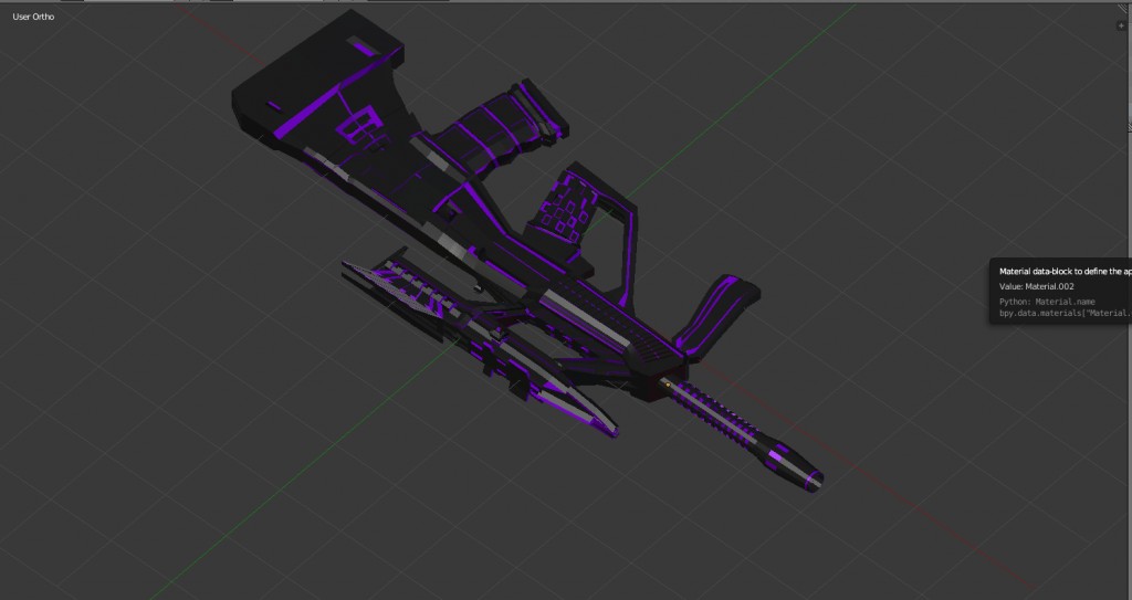 scifi Aug Rifle  preview image 2